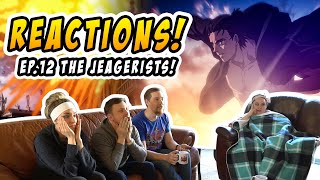 Jeagerists Explosions amp Prison Breaks  REACTION Attack on Titan S4E12 Guides [upl. by Sivrahc]