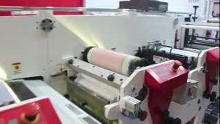 Ecoflex VSi  narrow web flexo label press from India  Labelexpo India 2012 [upl. by Avon]