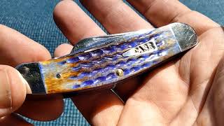 DID A KID MAKE THESE KNIVES  Case XX Peanut Butter amp Jelly Bone Sowbelly [upl. by Rip]