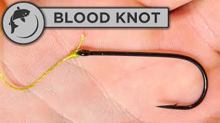 How To Tie a Half Blood Knot [upl. by Ettenaj190]