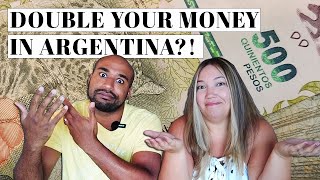 Traveling to Argentina  How to Exchange Blue Dollars [upl. by Derreg256]