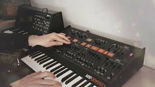 Korg MS20  Arp Odyssey Ambient Berlin School Jam [upl. by Van]