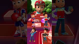 PAW Patrol  Ryder 🆚 Ryder 🆚 Ryder 🆚 Ryder X Dance Song Tiles Hop EDM Rush shorts [upl. by Eiro]