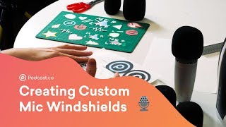 Make Your Own Custom Microphone Windshield [upl. by Imik537]