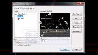 Cad tutorial Text and Dimensions [upl. by Agueda]