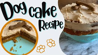 Dog Birthday Cake Recipe [upl. by Elatan]