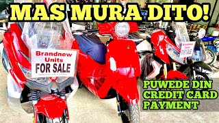 MURANG BILIHAN NG MGA BRAND NEW NA MOTOR BELOW SRP ANG PRICE CREDIT CARD PAYMENT PUWEDE DIN [upl. by Yttocs]