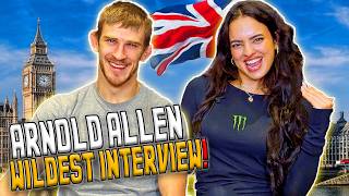 Can’t believe Arnold Allen said this LOL  UFC 304 [upl. by Meesaw641]