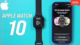 Apple Watch Series 10 Complete Setup Tutorial [upl. by Eelidnarb]