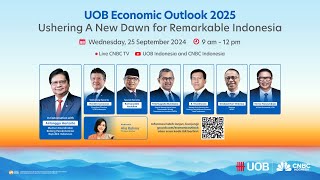 UOB Economic Outlook 2025 Awal Baru untuk Masa Depan Pertumbuhan Ekonomi Indonesia [upl. by Sandler351]