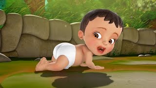 சின்னப் பாப்பா வீதியில்  Tamil rhymes for Children  Infobells [upl. by Esertap]