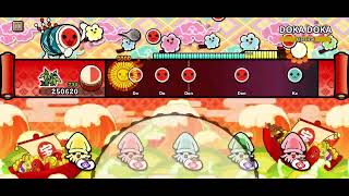 Taiko No Tatsujin Pop Tap Beat Doka Doka Normal Clear [upl. by Nazario]