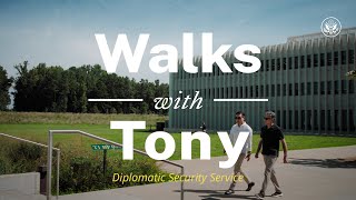 Walks With Tony Diplomatic Security Service [upl. by Releehw467]