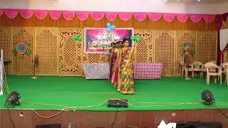 Akshaya college bonalu dance performance [upl. by Ailadi]