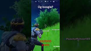 OG boogie bomb in chapter 2 remix gaming fortnite fortnitememegaming glitch chapter2 [upl. by Chiquia]