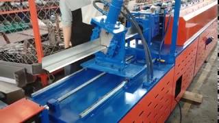 Drip edge roll forming machine [upl. by Foulk]