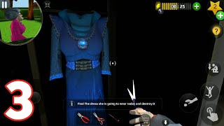 Scary Teacher 3D  Gameplay Walkthrough 3 Cut dress😂 Android iOS [upl. by Elorak]