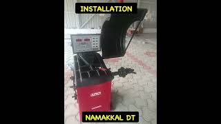 3d wheel alignment machine installation at Namakkal shortvideo shorts youtubeshorts [upl. by Goldberg805]