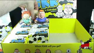 Collectible Spot  Kidrobot FGKR Family Guy Collectible Art CASE OPENING [upl. by Gebelein]