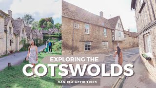 Exploring the Cotswolds UK  Burford Bibury Arlington Road and Fairford  Cotswolds Vlog [upl. by Annayt]