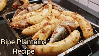 Delicious Ripe Plantains Tutorial  How To Make Ripe Plantain Recipe [upl. by Neelram]