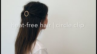 HeatFree Hair Circle Clip  Unfancy [upl. by Spearing500]