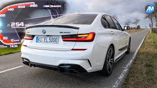 BMW M340i 374hp  0100 amp 100200 kmh acceleration🏁  by Automann in 4K [upl. by Pendergast]