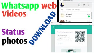 WhatsApp web download status  how to download whatsapp web status  whatsapp web save status phone [upl. by Philps284]