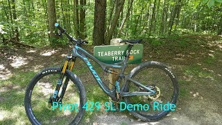 Pivot 429 SL Demo Ride [upl. by Kinghorn]