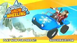 Freestyle Snow Wheeling Trailer [upl. by Wolsky]