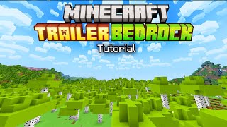 Make Minecraft look like the Trailer Bedrock EDITIONMCPE [upl. by Ioved]