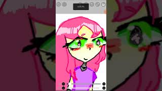 Drawing starfire 💗💗💗 art teen titans go [upl. by Medea]