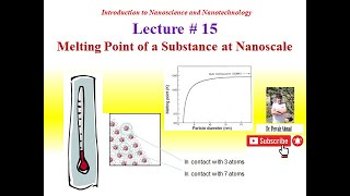 Melting Point of a Substance at Nanoscale [upl. by Llertrac]