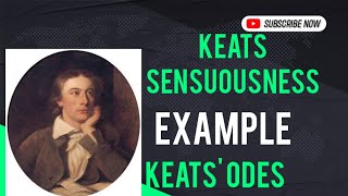 Keats Sensuousness keats sensuous poetry example keats odes [upl. by Amias]