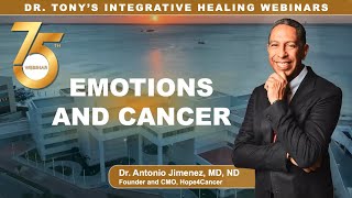 Emotions and Cancer Webinar with Dr Tony and Hope4Cancer Patient Sarah Harnisch [upl. by Kalman]