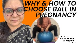 EXERCISE BALL IN PREGNANCY [upl. by Sema]