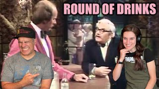 The Two Ronnies  Round of Drinks REACTION [upl. by Kidder]