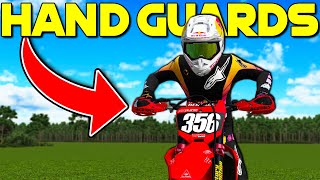 How to get HAND GUARDS in MX BIKES [upl. by Delamare]