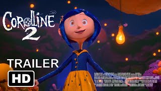 Coraline 2 Official Teaser Trailer en Español 🔵 Coraline 2 Más Allá De La Puerta Secreta [upl. by Ginnie]