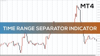 Time Range Separator Indicator for MT4  BEST REVIEW [upl. by Ateloj]