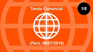 Tanda Comercial América Televisión Perú 09072016 15 [upl. by Mohn891]