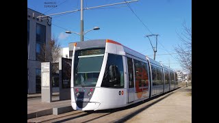 GRM A bord de la rame Citadis 302 n° 114 Tram B le 15012024 [upl. by Starlene214]