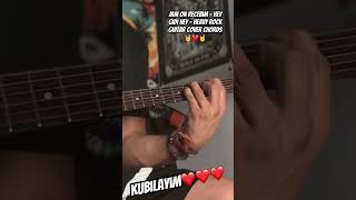 Jam on Recebim  hey gidi hey  Heavy Rock Guitar Cover Chords 🤘❤️🤘 [upl. by Aizitel]