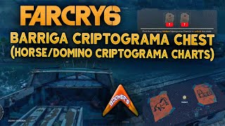 Far Cry 6  Barriga Criptograma Chest HorseDomino Criptograma Charts [upl. by Neal]