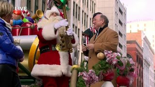 Santa gets key to the city amid Detroit Thanksgiving parade 2023 [upl. by Ajin610]