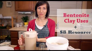 Bentonite Clay Uses amp 8 Resource [upl. by Eisac]