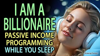 WEALTH Programming for a BILLIONAIRE Mind  Passive Income Affirmations  Money Meditation [upl. by Mera]