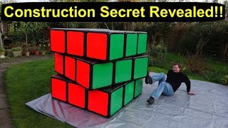 SECRET REVEALED How I made the worlds largest official Rubiks Cube puzzle by Tony Fisher [upl. by Johns]