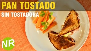 Como hacer pan tostado sin tostadora León Gto [upl. by Trik]