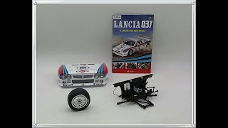 Lancia 037 N 10 Montaggio telaio di supporto e componenti della batteria Centauria in scala 18 [upl. by Air]